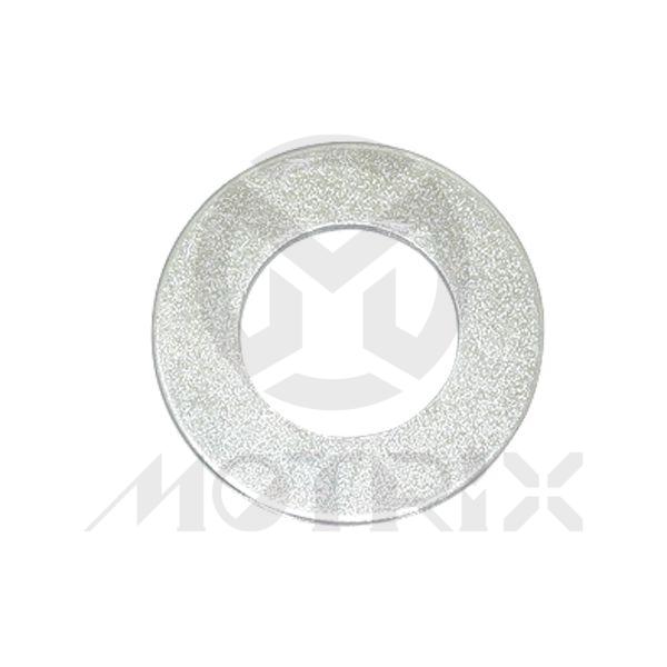Washer flat-std, M10 OD19, silver zinc (50PCS/PKG)