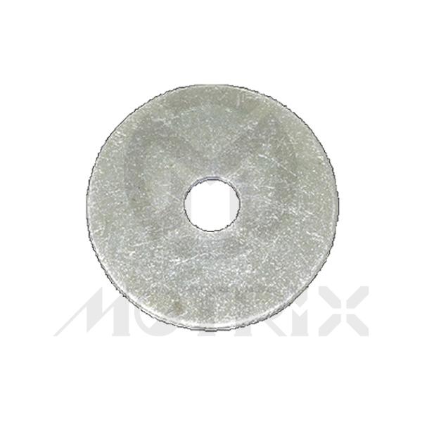 Washer flat-body type, M6 OD30, silver zinc (25PCS/PKG)
