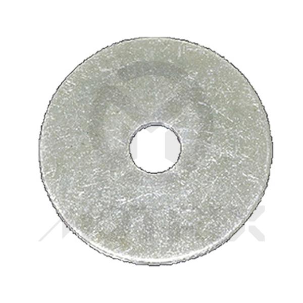 Washer flat-body type, M8 OD30, silver zinc (25PCS/PKG)