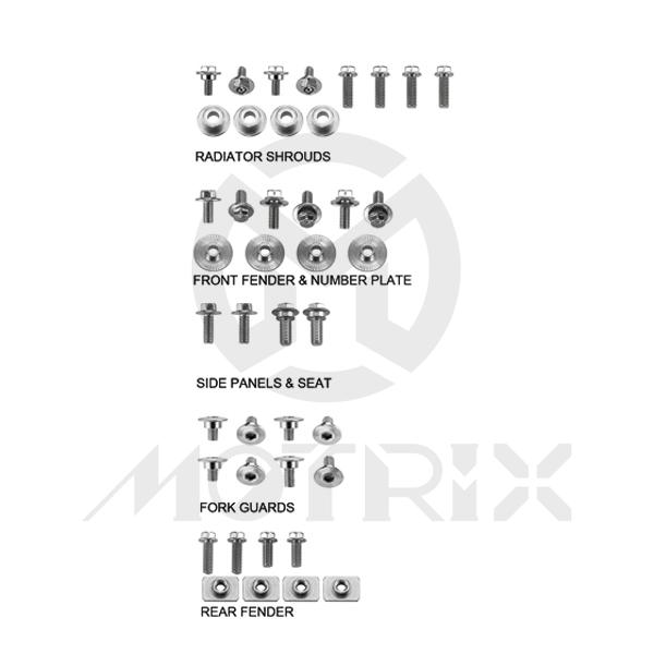 Bolt kit for HONDA CRF250R, CRF450R