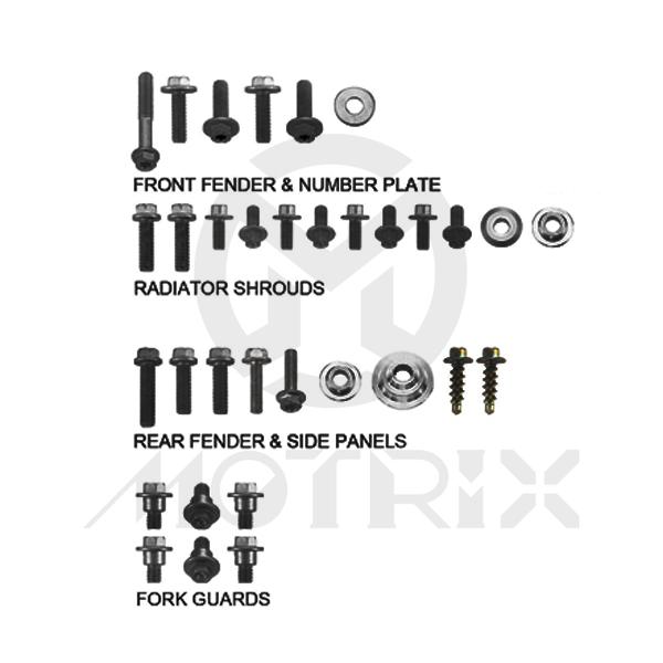 Bolt kit for KTM EXC