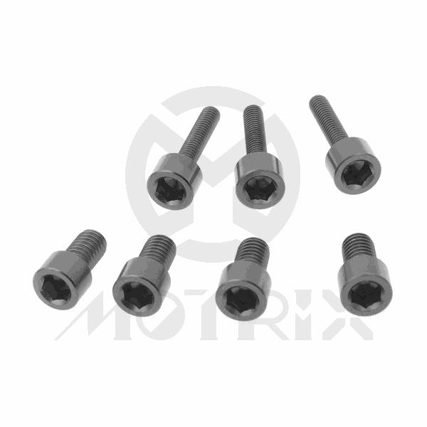 AL6061 fuel bolts set, 9x20mmx3pcs, 9x10mmx4pcs