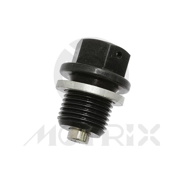 Aluminium Oil drain bolt with washer and magnet, M14xP1.25x13.5 for SUZUKI DR 125 /SE, GSR600