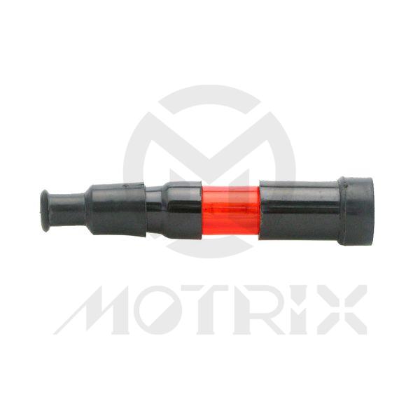 Spark plug resistor covers, straight