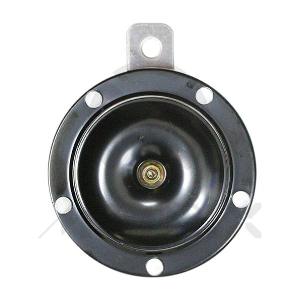 Horn, 12V 2.5A 105dB±5dB. Diameter 90mm. Single high or low tone