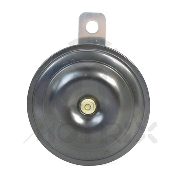 Horn, 12V 2.5A 105dB ± 5dB .Diameter 80 mm.Single high or low tone