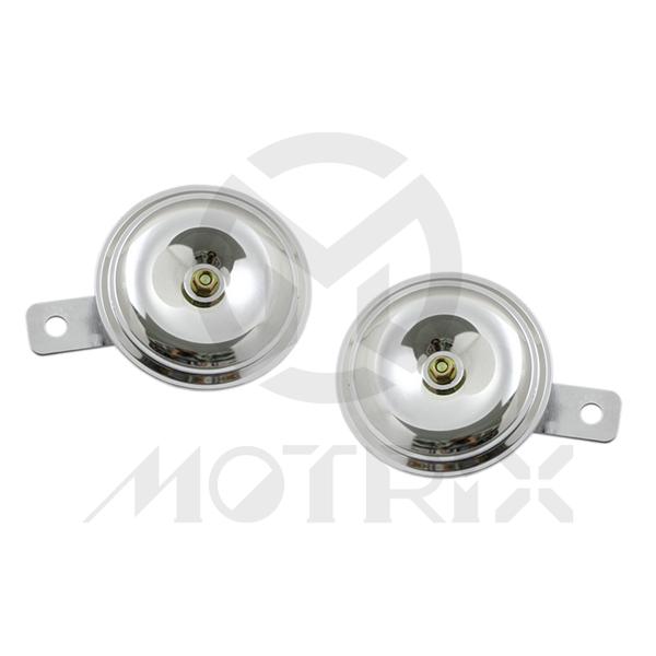Horn,12V 5A 105dB ± 5dB .Diameter 80 mm.Contains high and low tone