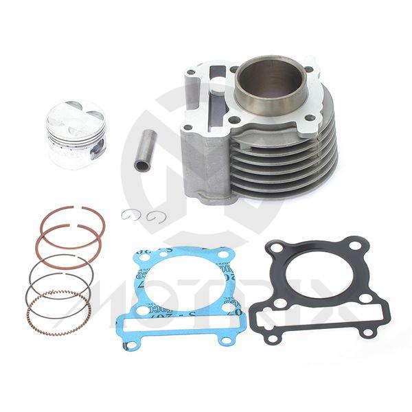 Cylinder kit for YAMAHA CYGNUS-X125, BW'S125. Original size: 52.4x57.8 (124.6CC)