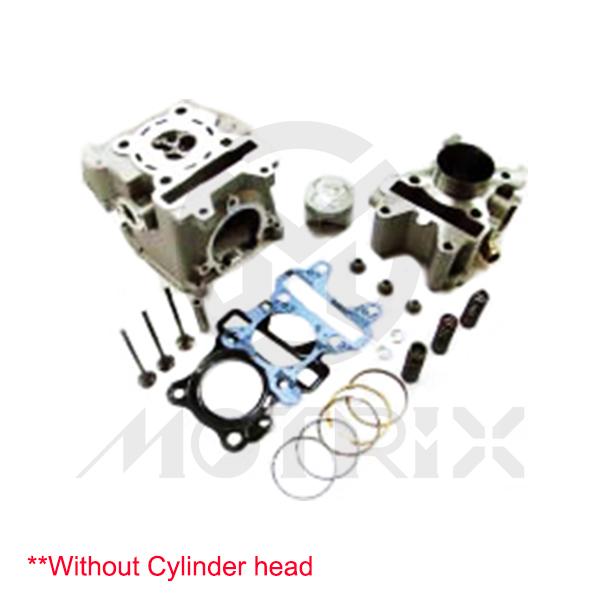 Cylinder kit for YAMAHA VINO 50 L/C. Big bore size: 47x43.5 (75CC)