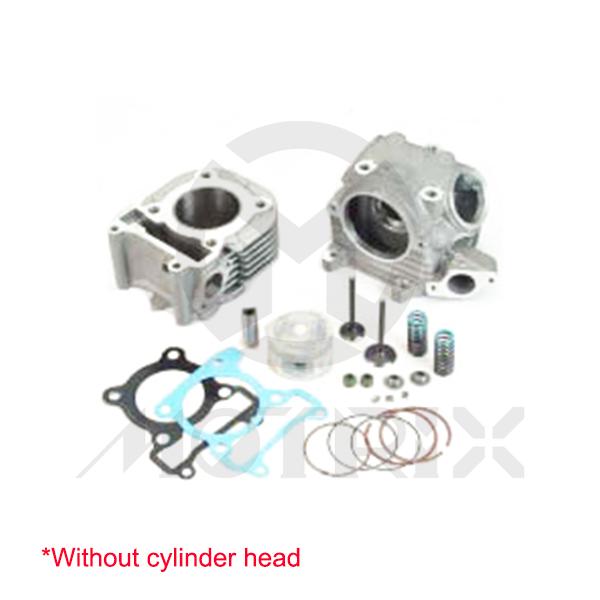 Cylinder kit for YAMAHA SUPER FOUR A/C. Big bore size: 55x54 (128CC)