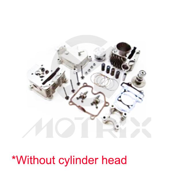 Cylinder kit for KYMCO GY6,G3,G4(4V). Original size: 52.4x57.8 (124CC)