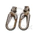 Footrest, anti-clog open design. For KTM 125/250 SX, SX-F