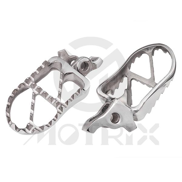 Stainless steel foot pegs for KAWASAKI KXF 250, KX 250XC, KX 450XC 