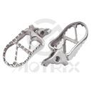 Stainless steel foot pegs for KAWASAKI KXF 250, KX 250XC, KX 450XC 