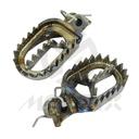 Titanium foot pegs for GAS GAS EC models, FANTIC XE 125, XX 125, XEF 250