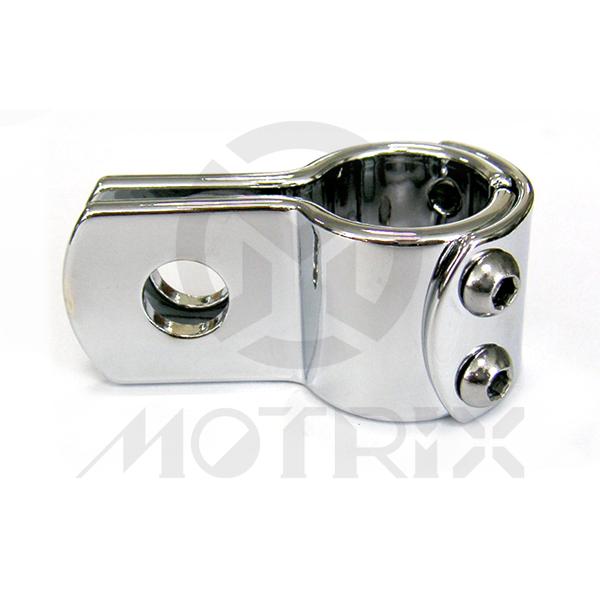 Footrest 1 inch clamp, chorme