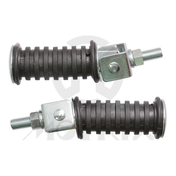 Universal footrest 10mm. Bolt-on