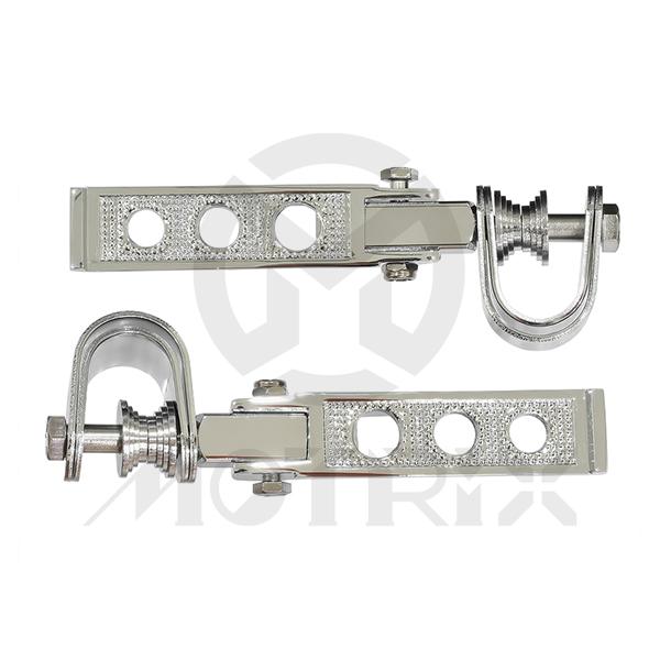 Holy chrome footpeg