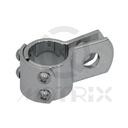 Footrest 1-1/8 inch clamp, chrome