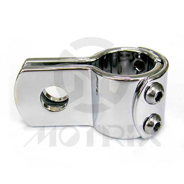Footrest 1-1/2 inch clamp, chrome