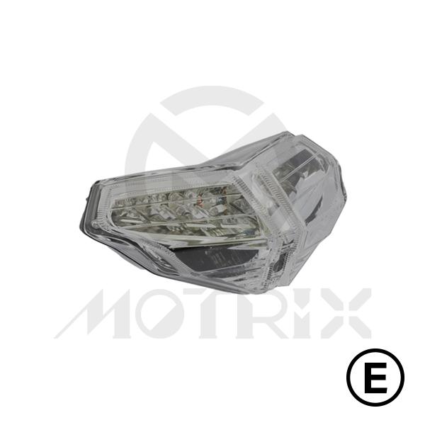 Taillight (LED) for DUCATI 1098, smoke lens, with E-mark