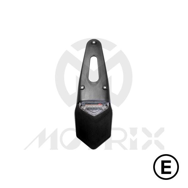 Universal taillight(LED), clear lens, with bracket and E-mark