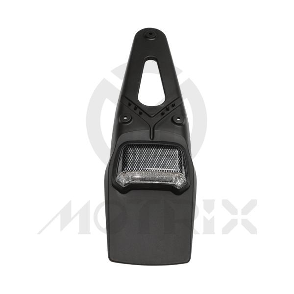 Universal taillight(LED), clear lens, with E-mark