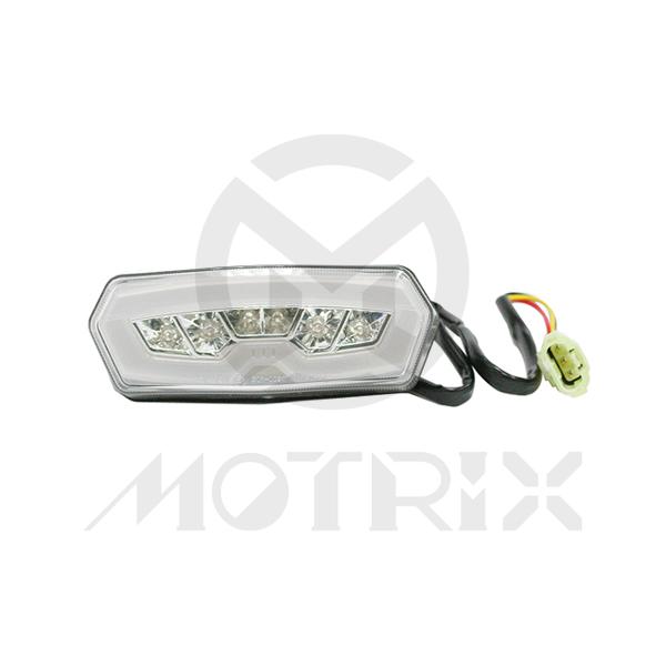 Taillight(LED) for HONDA MSX125, CTX 700/CTX 700N, CBR 650F/CB 650F, clear lens, with E-mark