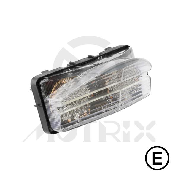 Taillight for HONDA CBR600 F4l, clear lens, with E-mark