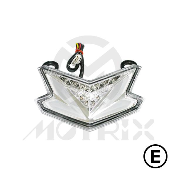 Taillight(LED) for KAWASAKI NINJA ZX-6R, clear lens, with E-mark