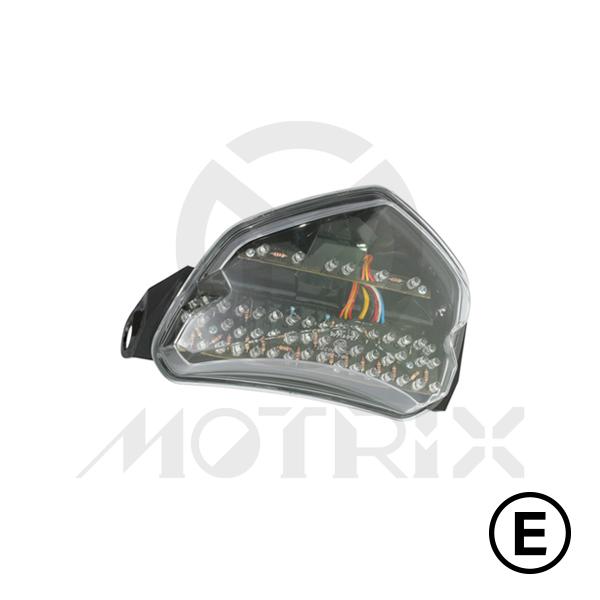 Taillight(LED) for SUZUKI GSXR600/750, clear lens, with E-mark