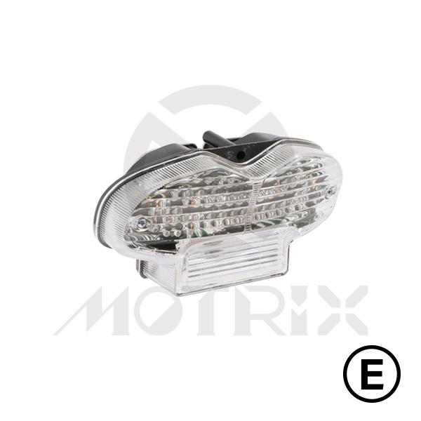 Taillight(LED) for SUZUKI ASF600 Y-4 BANDIT, clear lens, with E-mark, with winker