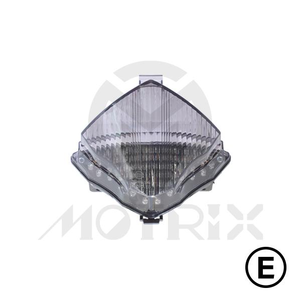 Taillight(LED) for YAMAHA YZF R1, smoke lens, with E-mark, with winker