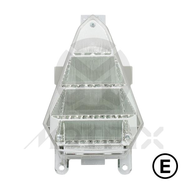 Taillight(LED) for YAMAHA R6, clear lens, with E-mark