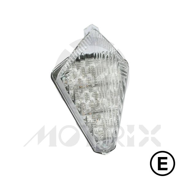 Taillight(LED) for YAMAHA YZF R1, clear lens, with E-mark