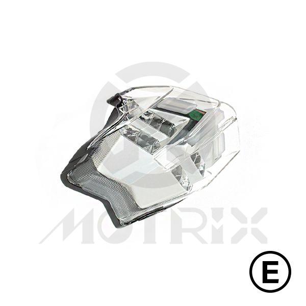 Taillight(LED) for MV AGUSTA F3 675 SUPERSPORT, clear lens, silver reflector, with E-mark