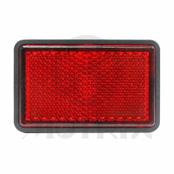 Reflector, red lens. Size: 68x42x9MM, M5*15 screw