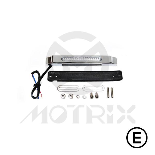 LED stop t/light E-MARK with number plate light