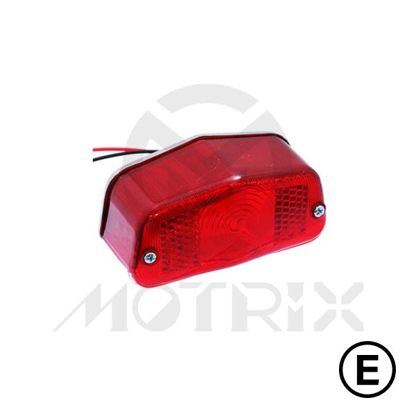 Universal lucas taillight, red lens