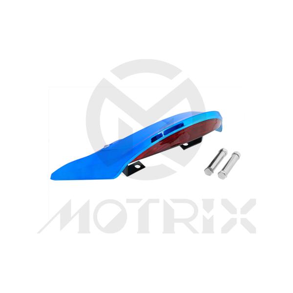 Rear spoilers with lamp for TYPHOON, red lens, blue base