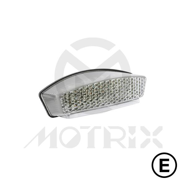 Taillight (LED) for DUCATI MONSTER, clear lens, with E-mark