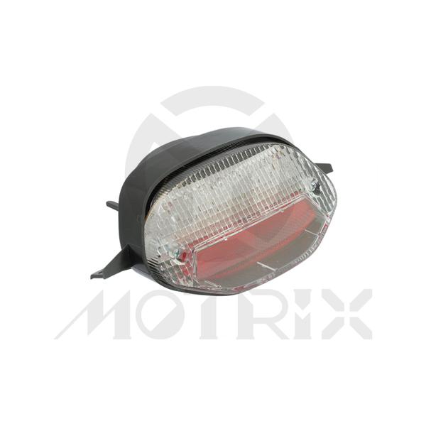 Taillight (LED) for BMW R1100S/F650CS, clear lens, with winkers