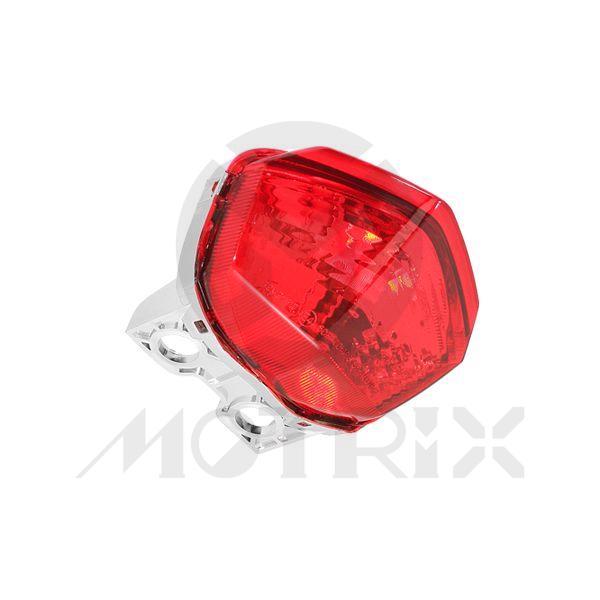 Bulb taillight for KAWASAKI NINJA EX250R, red lens, with E-mark