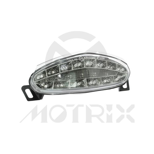 Taillight(LED) for KAWASAKI ER-6, clear lens, with E-mark