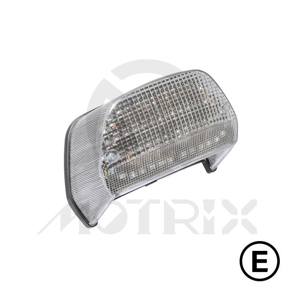 Taillight(LED) for KAWASAKI ZX7R, clear lens, with E-mark, with winker