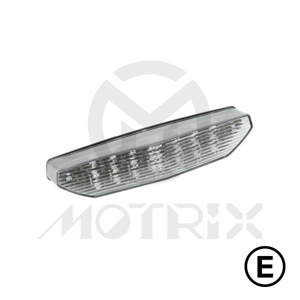 Taillight(LED) for KAWASAKI ZX 6R, clear lens, with E-mark