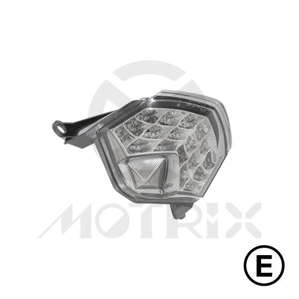 Taillight(LED) for KAWASAKI ZX10/Z750/Z1000, smoke lens, with E-mark, with winker