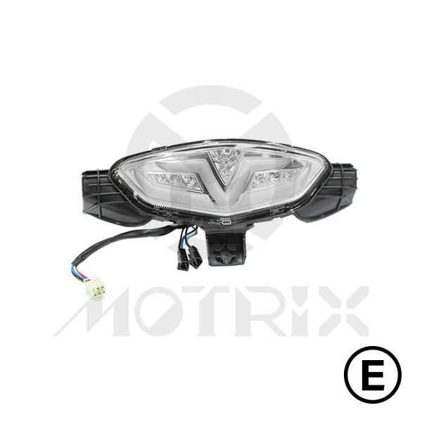 Taillight(LED) for SUZUKI DL1000 V-STROM1000, clear lens, with E-mark