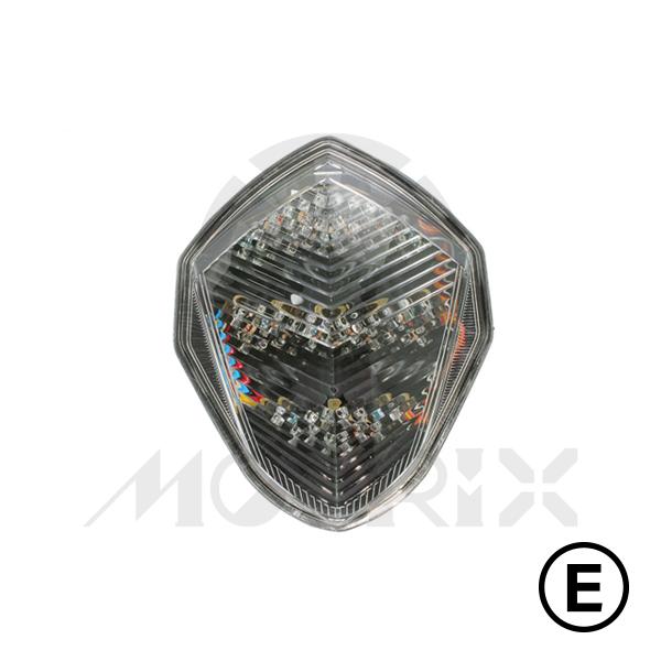 Taillight(LED) for SUZUKI GSX-R1000, clear lens, with E-mark