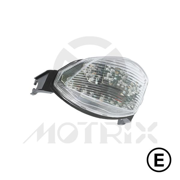 Taillight(LED) for SUZUKI GSXR1000, clear lens, with E-mark